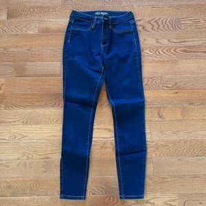EUC TARGET WILD FABLE HIGH RISE SKINNY JEANS